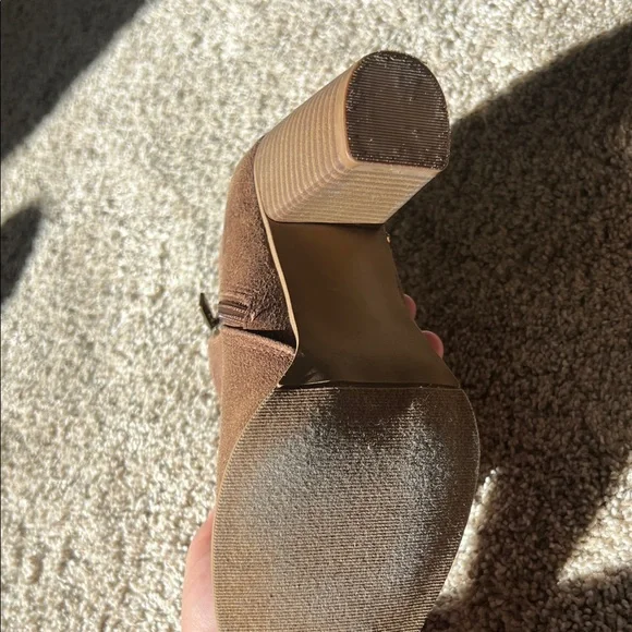 Brown Studded Ankle Boots - Picture 8 of 9